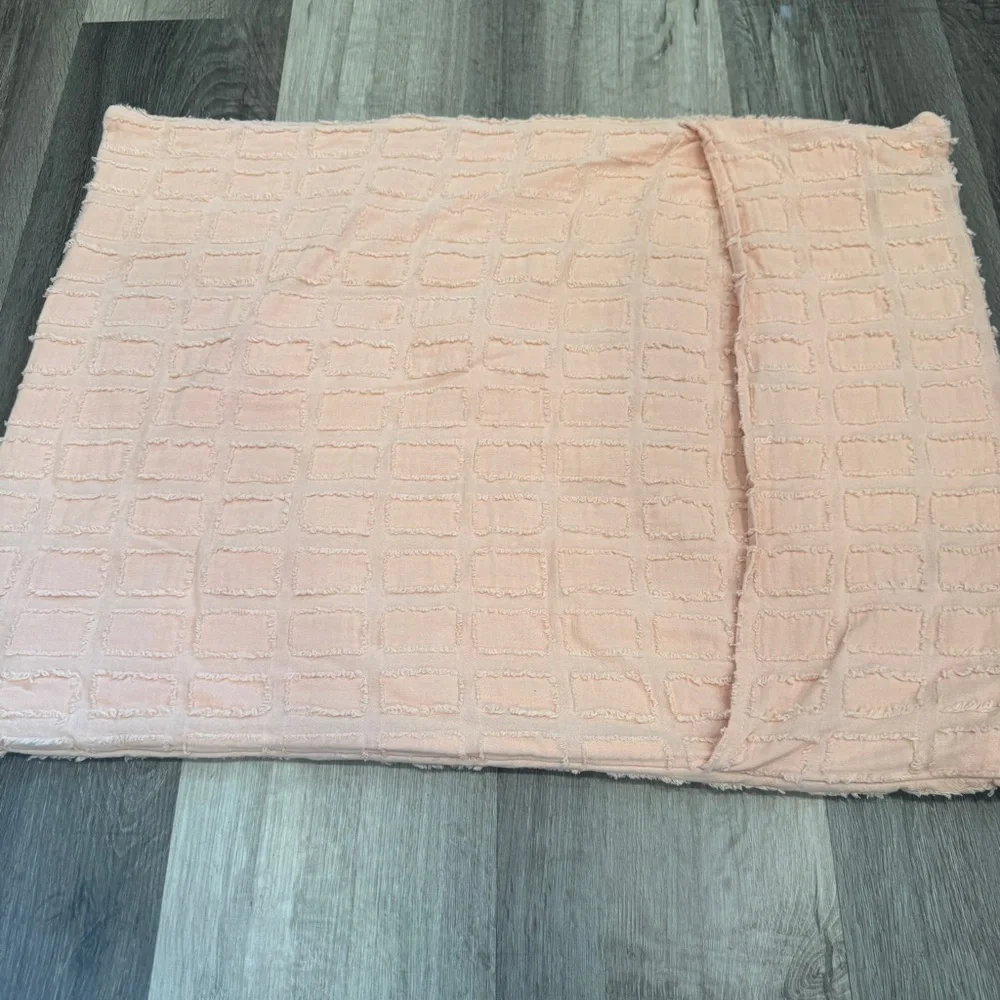 Beddy’s Pink Pillowcase Covers Set of 2 Stitched Rectangle Cotton